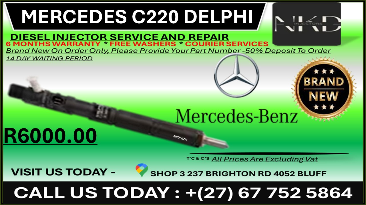 Mercedes C220(BRAND NEW) Delphi Diesel Injectors - Private Seller Mercedes C220(BRAND NEW) Delphi Diesel Injectors - Private Seller