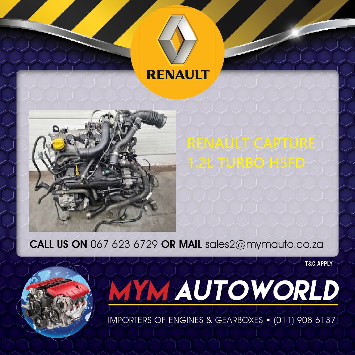 Renault H5FD engine - Private Seller