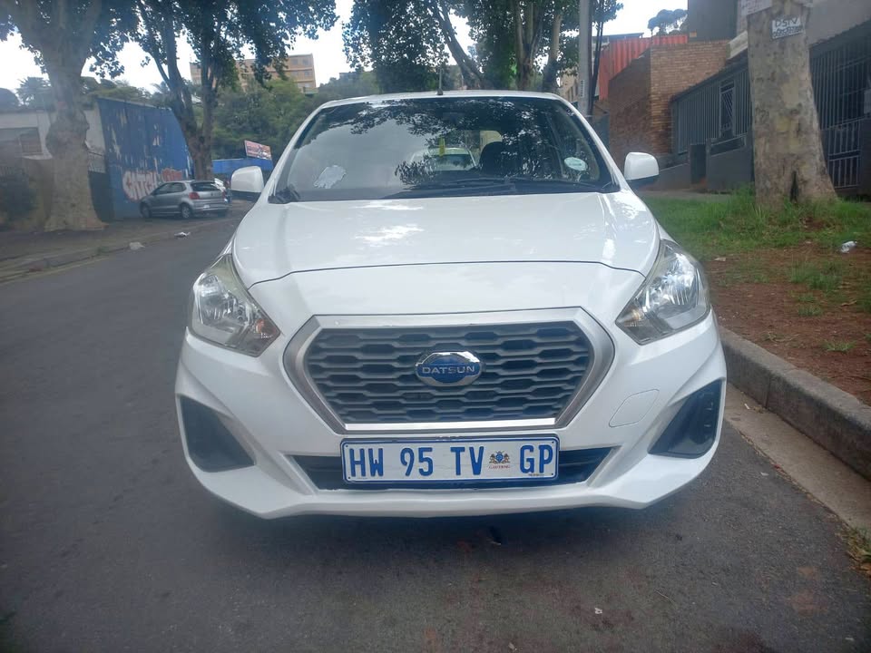 Datsun Go 1.2 petrol, 2019 Model, Manual, white color, mileage Spare key.