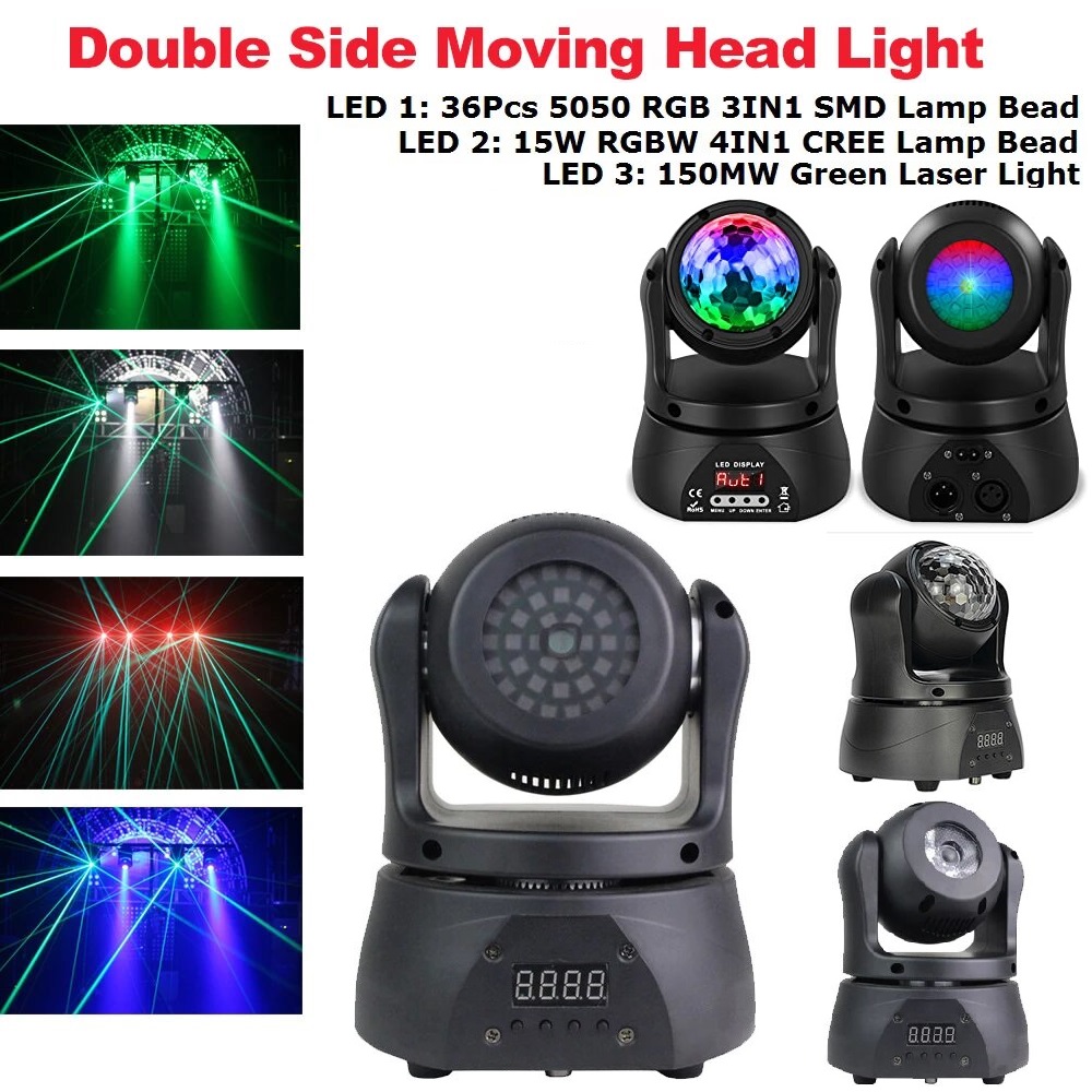 Professional Disco Moving Head Light DMX512 Stage, DJ Party Light. NEW PRODUCTS.