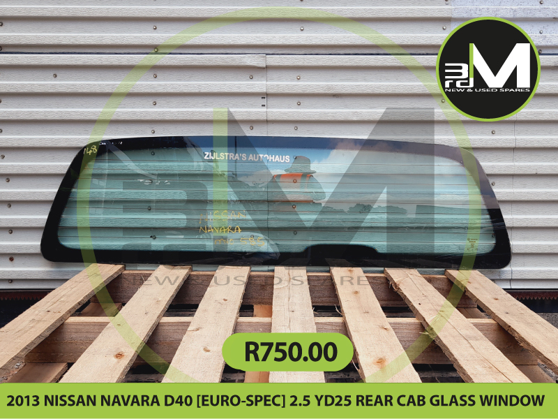 2008 & 2021 Nissan Navara Rear Cab Window Glass - Private Seller 2008 & 2021 Nissan Navara Rear Cab Window Glass - Private Seller