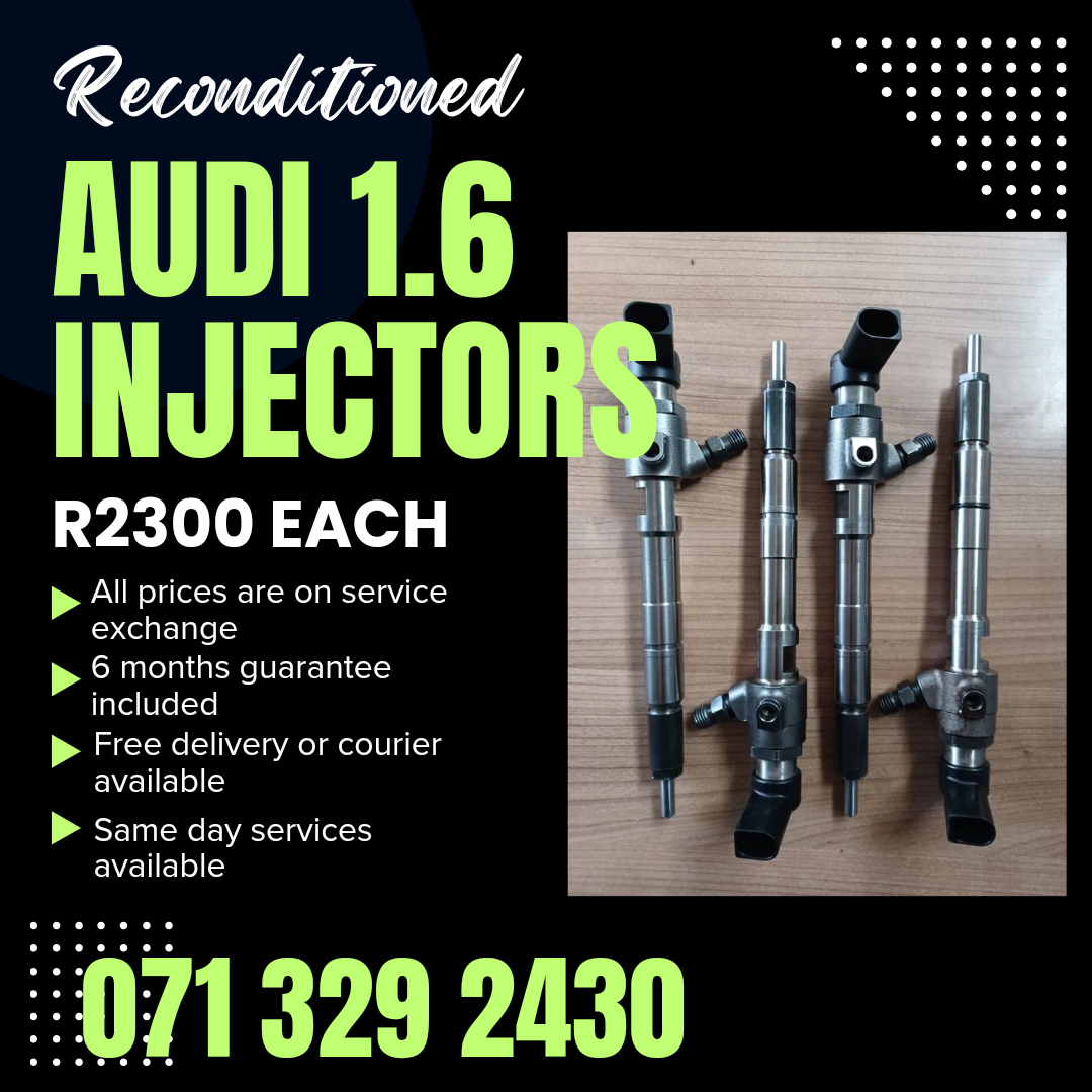 AUDI 1.6 DIESEL INJECTORS FOR SALE WITH WARRANTY - Private Seller AUDI 1.6 DIESEL INJECTORS FOR SALE WITH WARRANTY - Private Seller