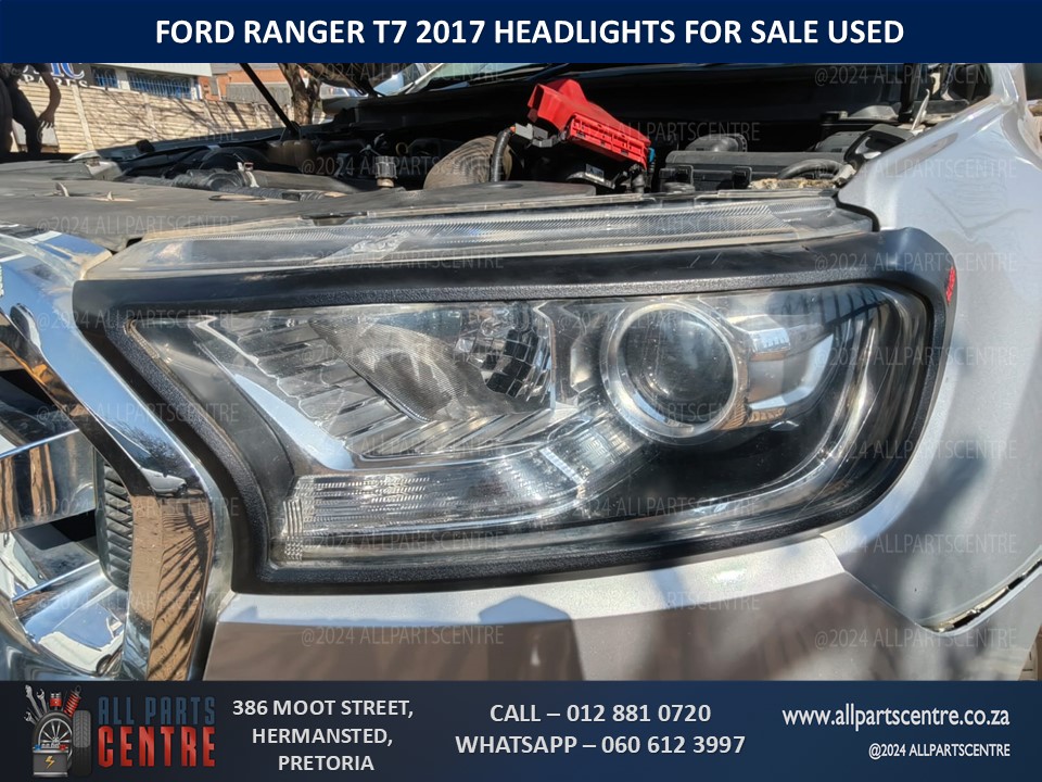 Ford Ranger T7 2017 headlight for sale used