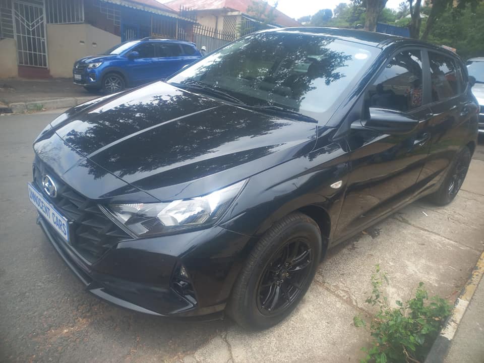 2022 HYUNDAI i20 MOTION 1.2 PETROL, MANUAL, BLACK COLOR, MILEAGE 75000KMS