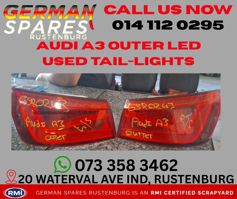 AUDI A3 OUTER LED USED TAIL-LIGHTS FOR SALE - Private Seller