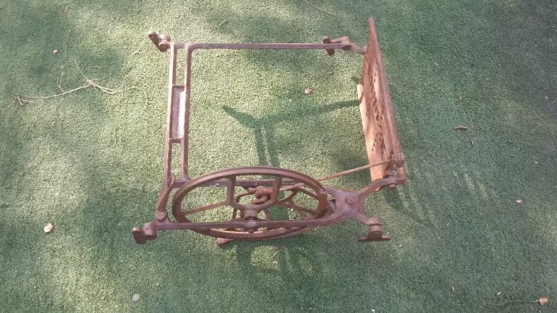 Antique Singer Treadle Machine Frame