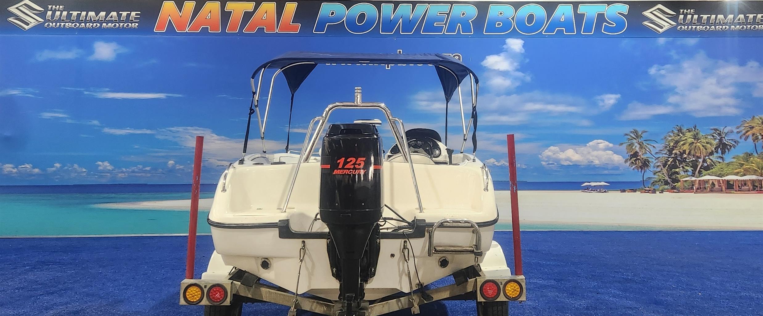SUNSEEKER 170 ON TRAILER 125 HP MERCURY FINANCE ARRANGED