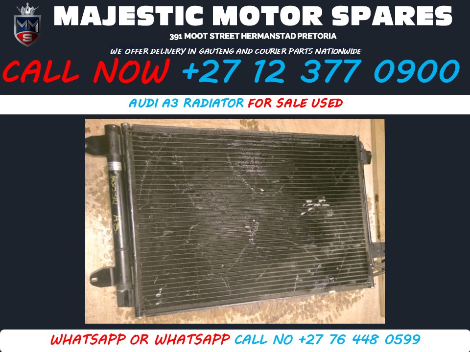 Audi A3 radiator for sale used - Private Seller Audi A3 radiator for sale used - Private Seller