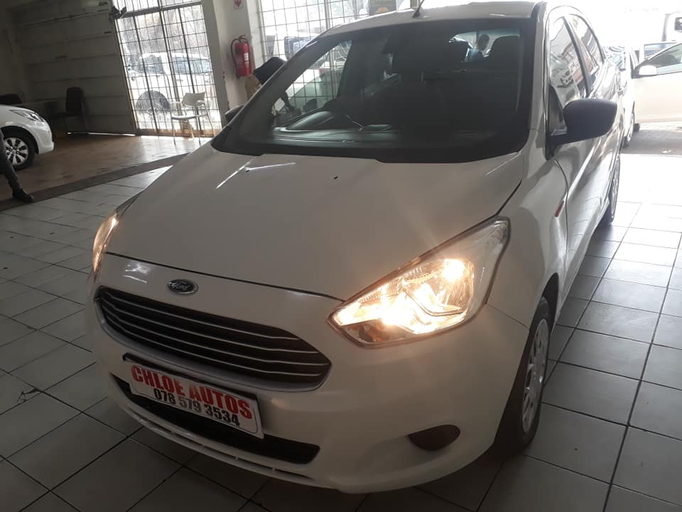 2017 FORD FIGO 1.5 PETROL, MANUAL,  WHITE  91000km
