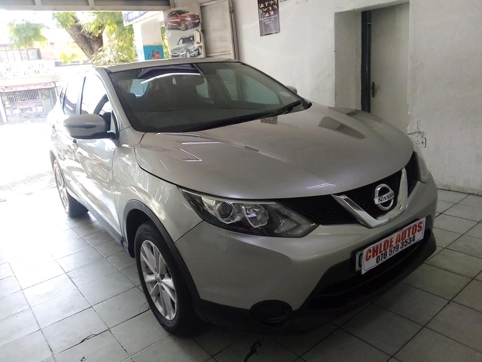 2016 NISSAN QASHQAI 1.2 VISTA MANUAL PETROL SILVER FULL SERVICE HISTORY TOWBAR 75.000KM