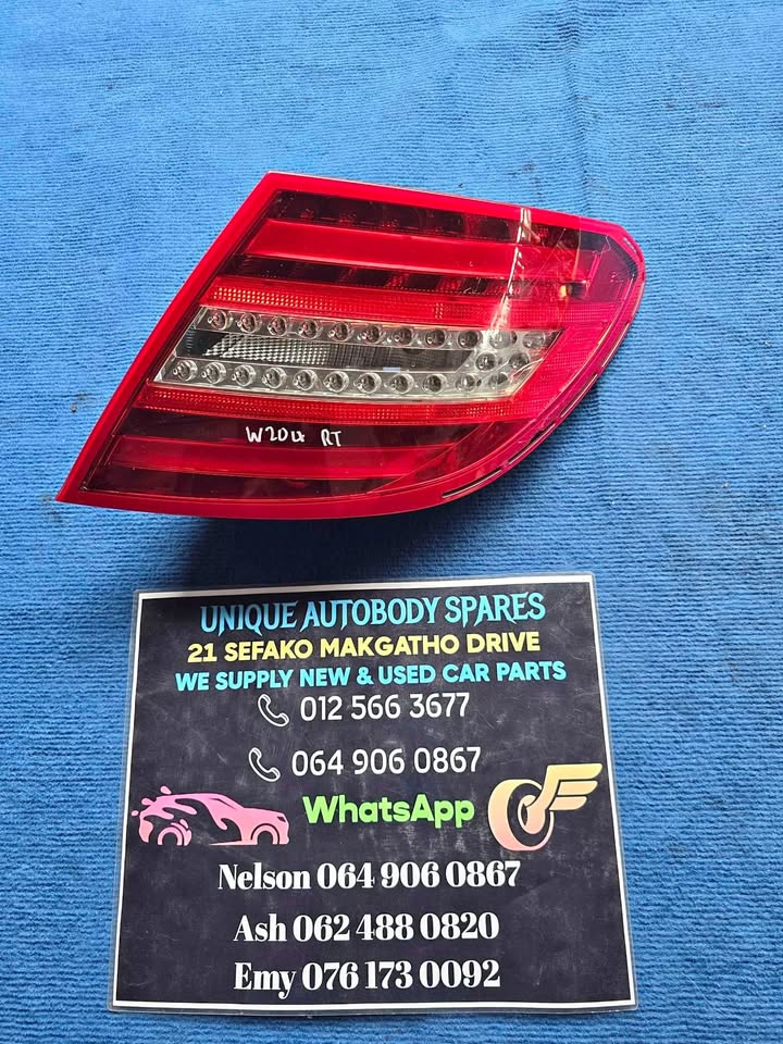 Mercedes W204 Facelift Right Tail Light