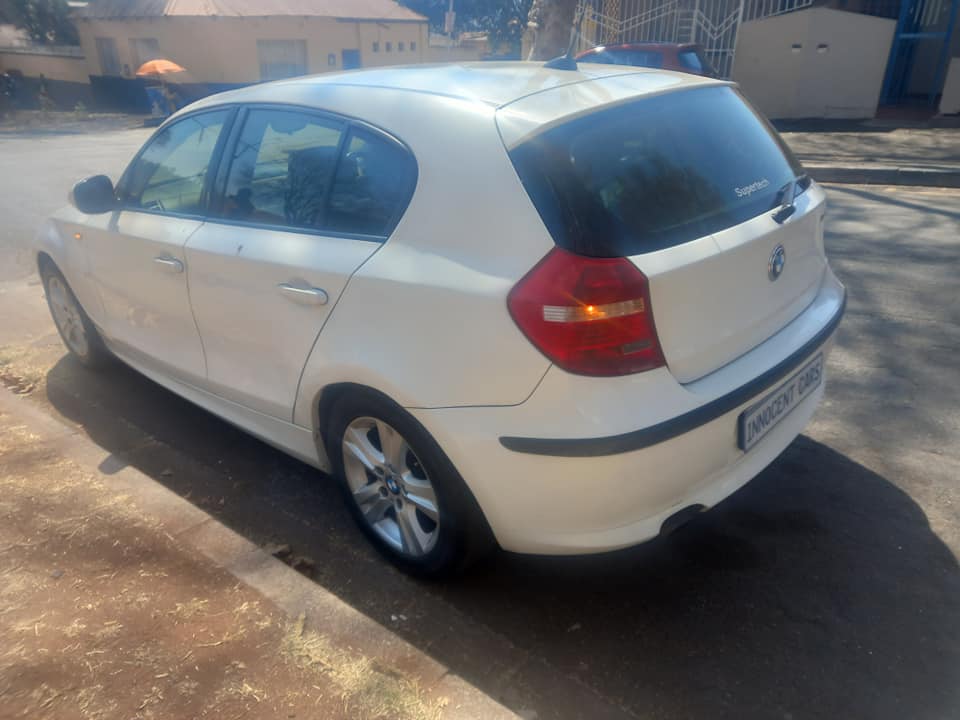 2010 BMW 116i ENGINE PETROL, AUTOMATIC, MILEAGE 187000KMS, WHITE COLOR