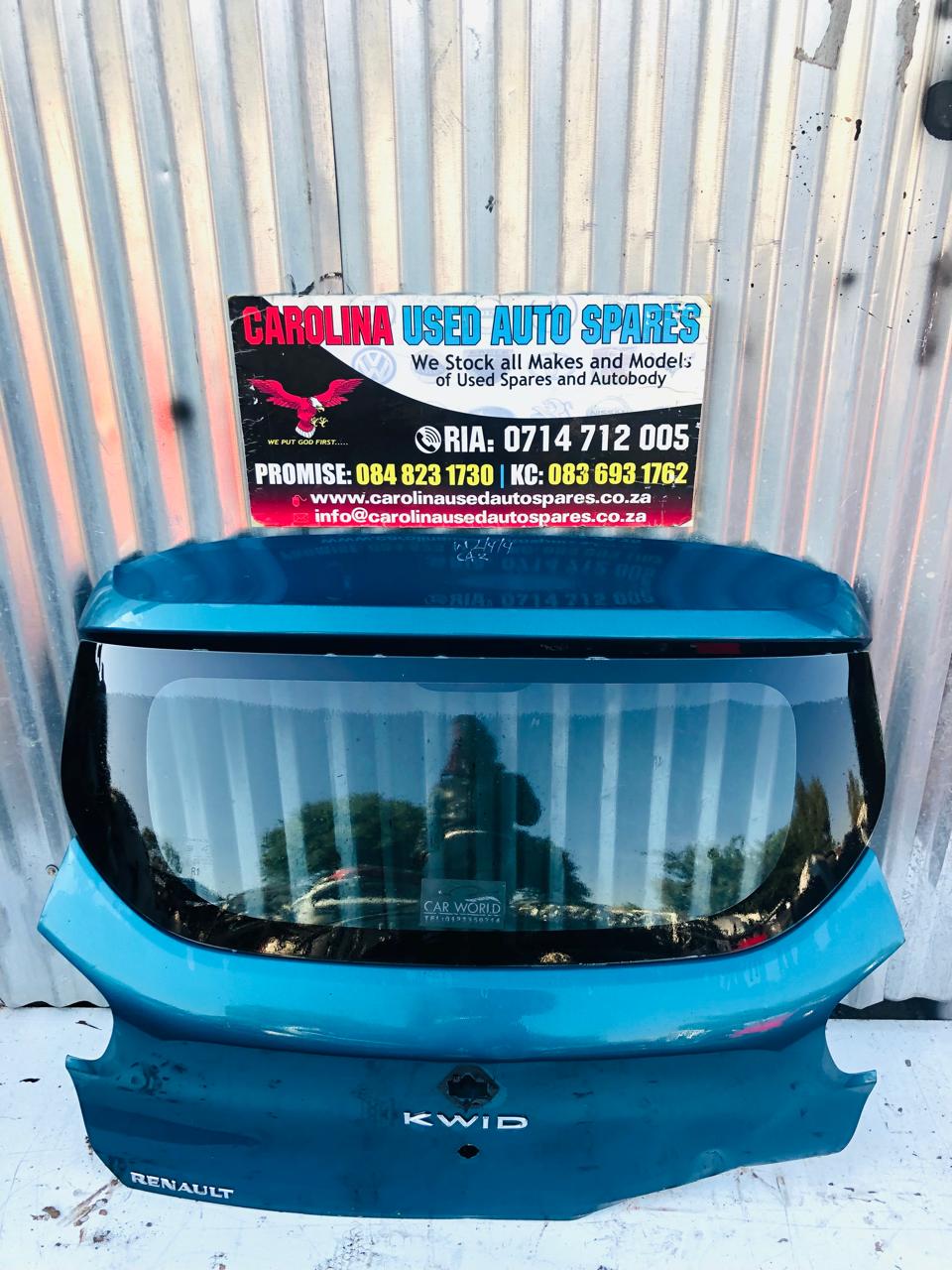 Renault Kwid and Climber tailgate with glass - Private Seller Renault Kwid and Climber tailgate with glass - Private Seller