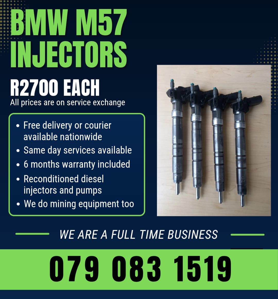 BMW M57 INJECTORS FOR SALE WITH WARRANTY INCLUDED - Private Seller BMW M57 INJECTORS FOR SALE WITH WARRANTY INCLUDED - Private Seller