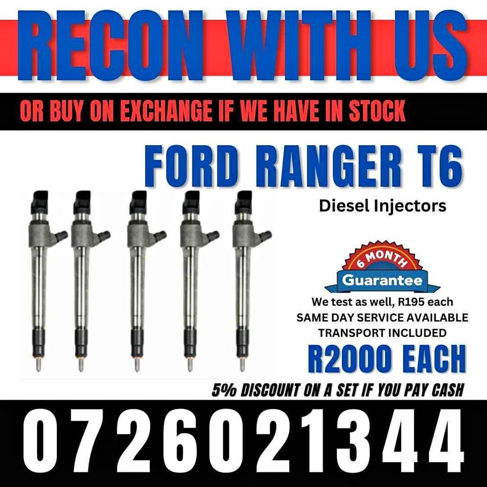Ford Ranger T6 diesel injectors for sale - Private Seller