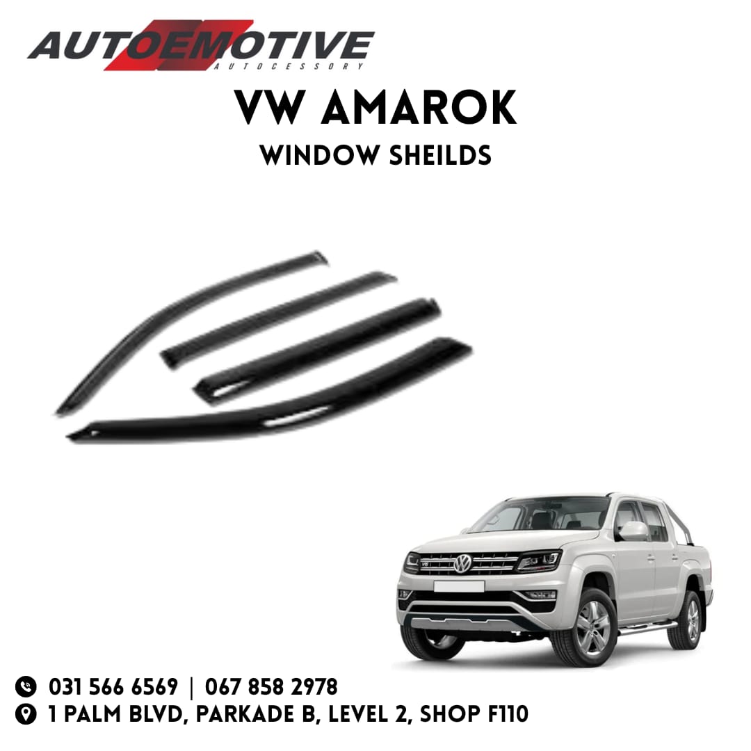 Volkswagen Amarok | Windshields Gloss Black | Supplied and Fitted - Umhlanga - Private Seller Volkswagen Amarok | Windshields Gloss Black | Supplied and Fitted - Umhlanga - Private Seller