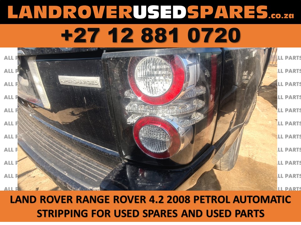 Land Rover Range Rover 4.2 2008 petrol automatic stripping for used spares