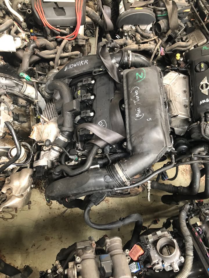 MINI PEUGEOT 10 WAKR 1.6 TURBO 4CYL ENGINE FOR SALE