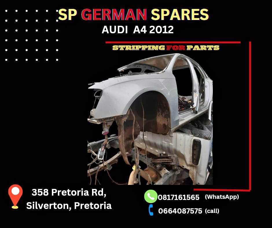 AUDI A4 2012 STRIPPING FOR PARTS ON SALE - Private Seller