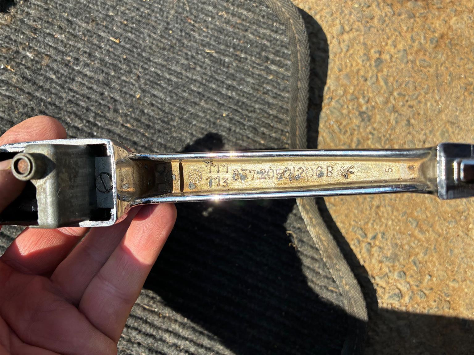 VW Beetle door handles 1960 - 64 - 1965 & 66. - Private Seller VW Beetle door handles 1960 - 64 - 1965 & 66. - Private Seller