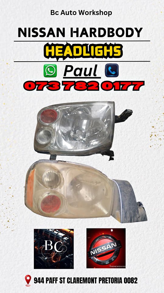 Nissan hardbody headlights Call or WhatsApp me - Private Seller