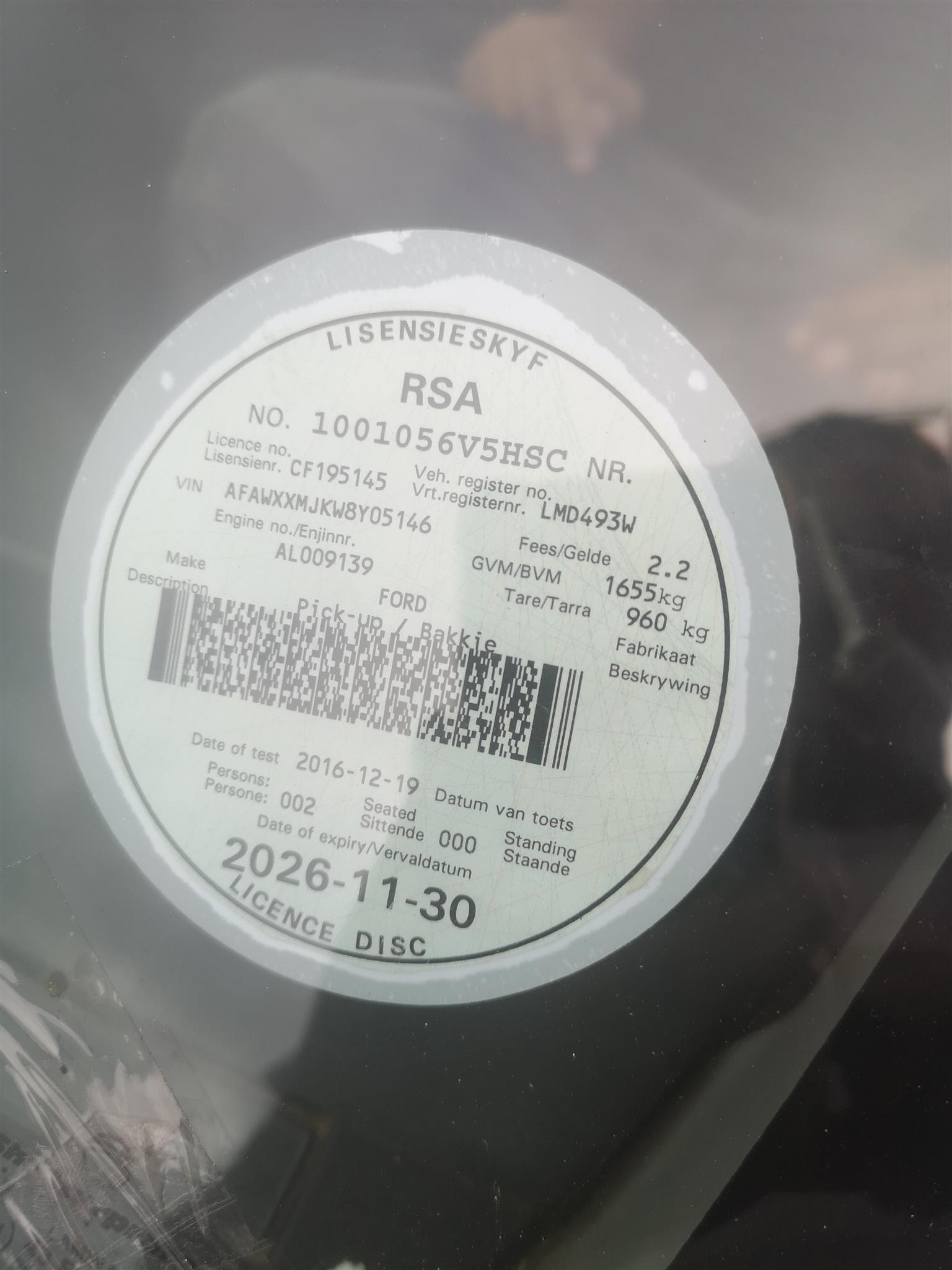 Used 2009 Ford Bantam 1.3i - Private Seller