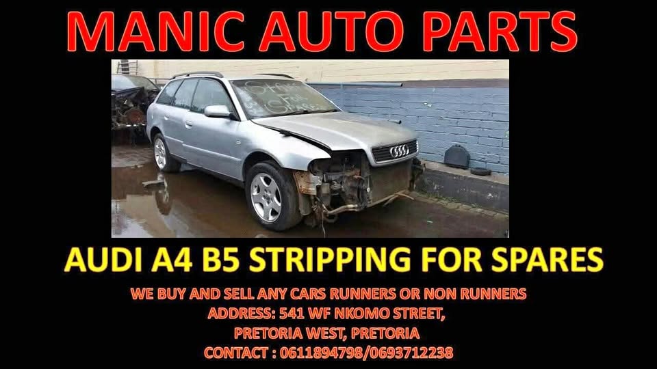 AUDI A4 B5 STRIPPING FOR SPARES