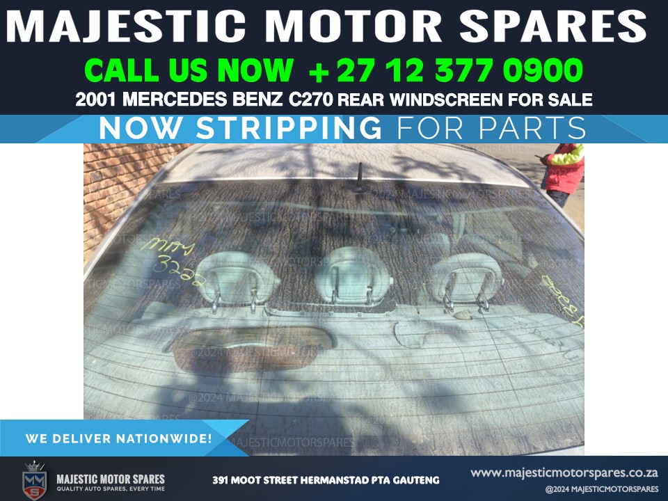 For Sale: rear windscreen for 2001 Mercedes-Benz C270 CDI (Used) - Private Seller For Sale: rear windscreen for 2001 Mercedes-Benz C270 CDI (Used) - Private Seller