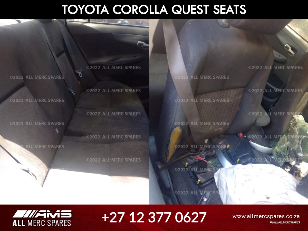 Used Toyota Corolla Quest Front and Back Seats for Sale - Private Seller Used Toyota Corolla Quest Front and Back Seats for Sale - Private Seller