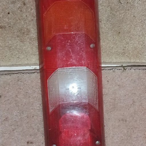 Bus, older model, tail light lens Bus, older model, tail light lens