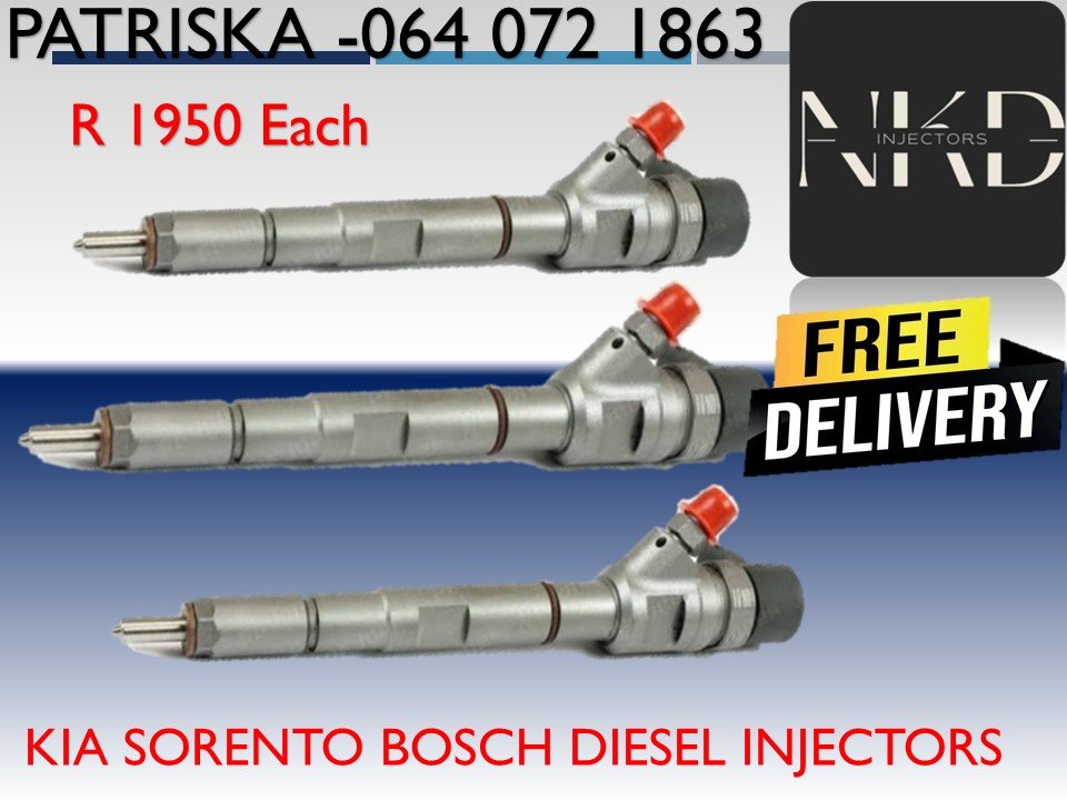 KIA SORENTO BOSCH DIESEL INJECTORS FOR SALE - Private Seller KIA SORENTO BOSCH DIESEL INJECTORS FOR SALE - Private Seller