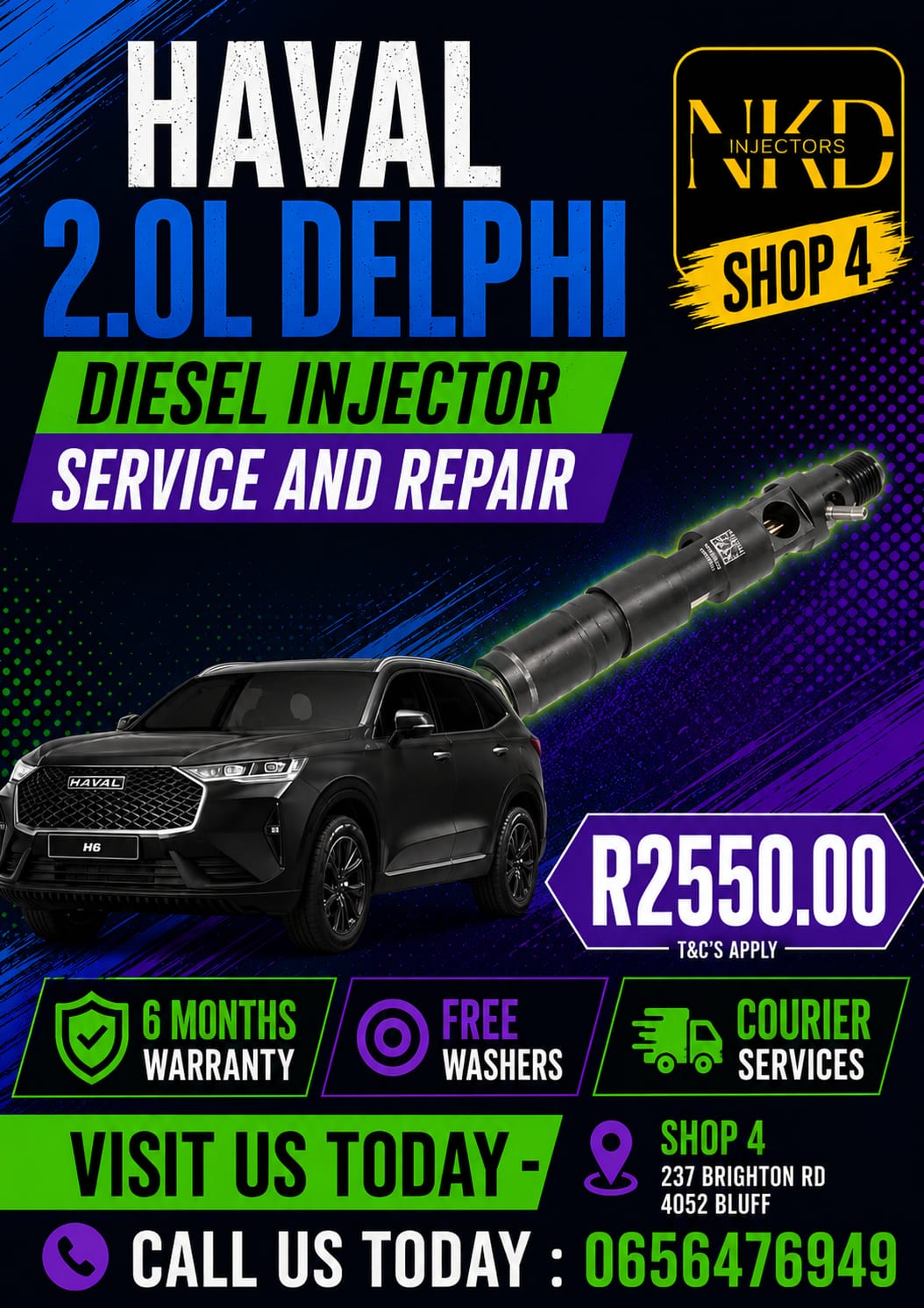 Restore_Your_Haval_2L_Delphi_Diesel_Injectors_NKD - Private Seller Restore_Your_Haval_2L_Delphi_Diesel_Injectors_NKD - Private Seller