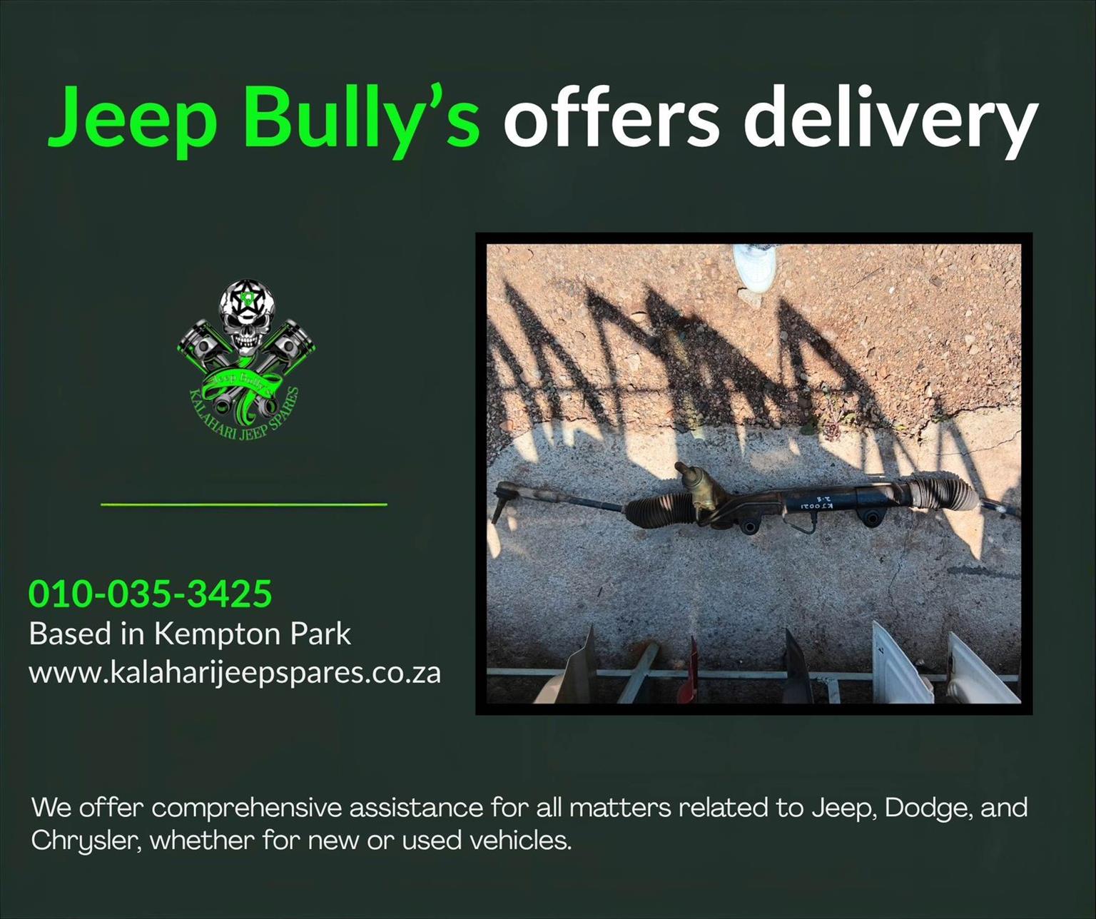 Jeep Cherokee Kj 2.8 Steering Rack - Private Seller Jeep Cherokee Kj 2.8 Steering Rack - Private Seller