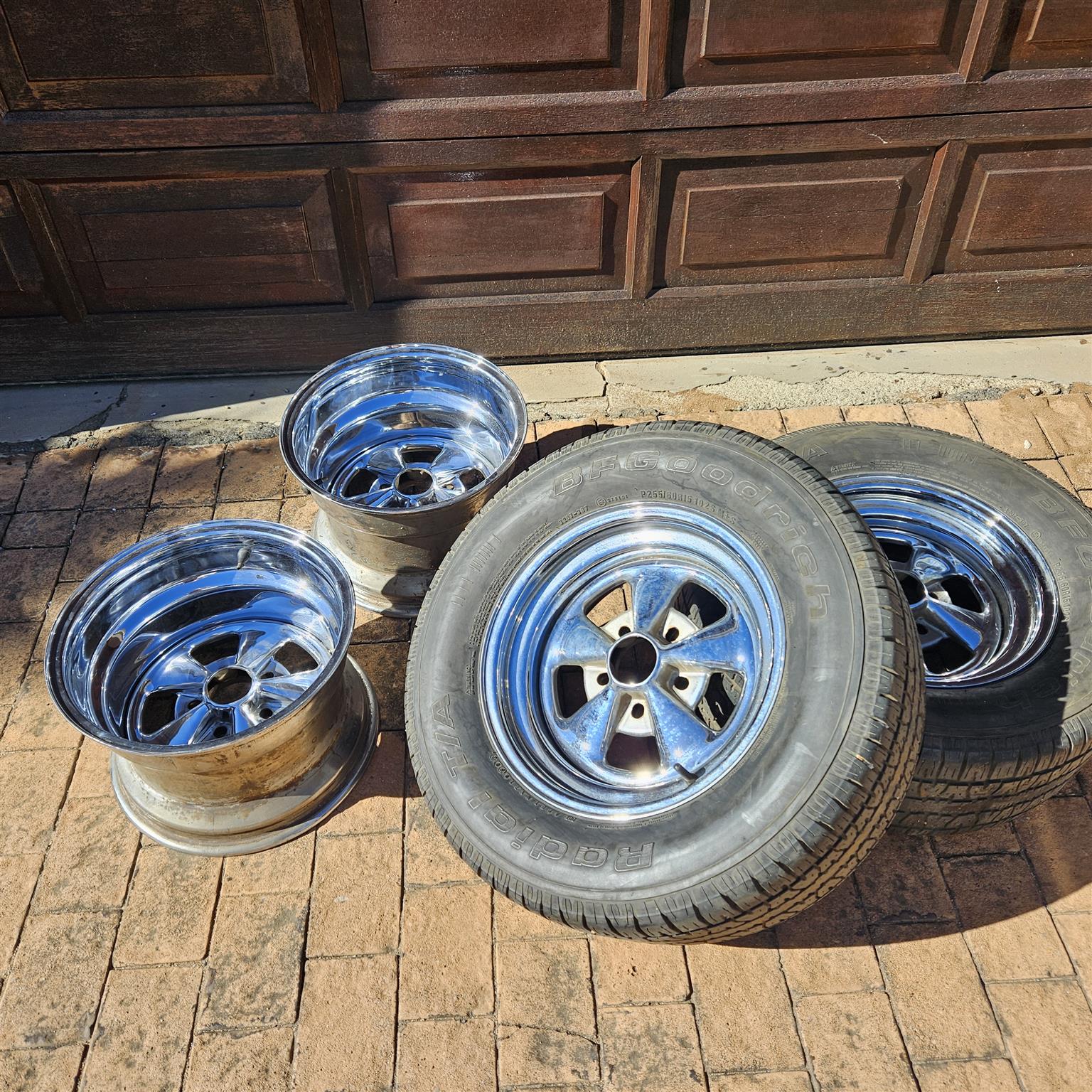 MAG WHEELS..CRAGAR MUSCLE / CLASSIC CARS. 15