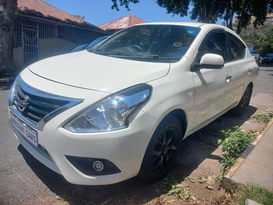 2017 NISSAN ALMERA SEDAN 1.5 PETROL, MANUAL, WHITE COLOR, MILEAGE 78000KMS
