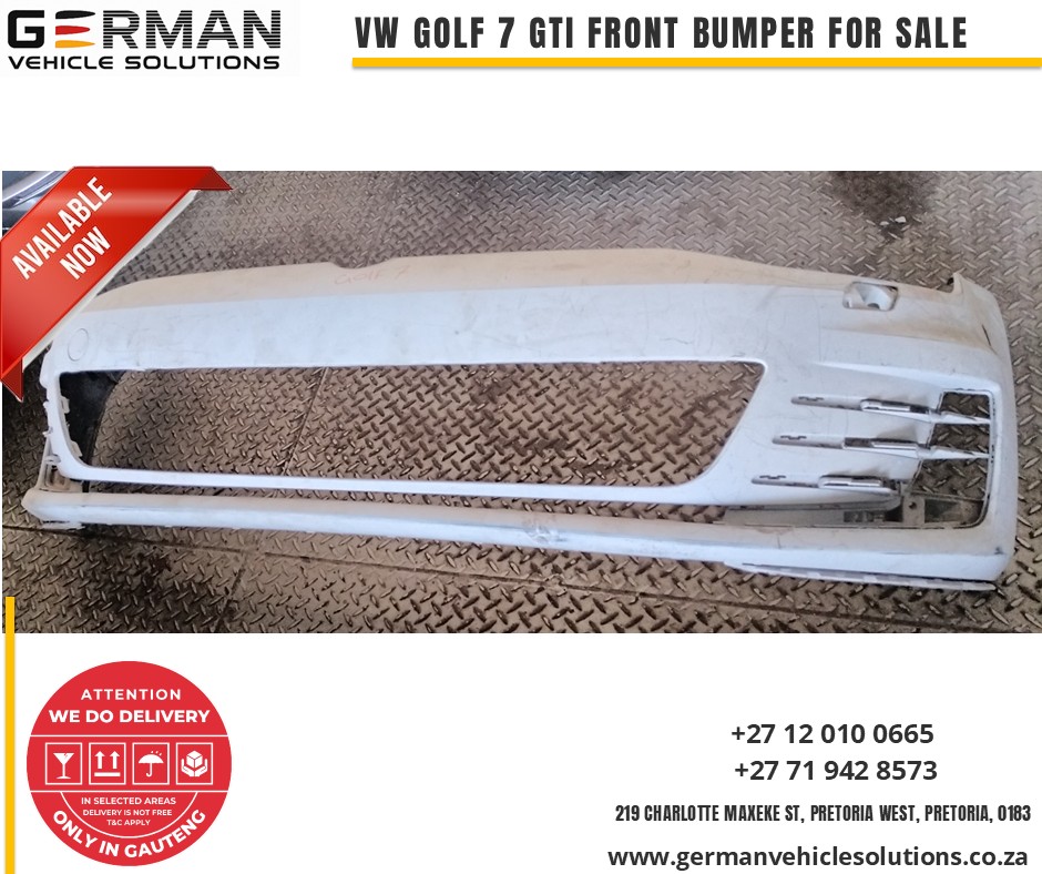 vw golf 7 gti front bumper for sale – excellent condition available now - Private Seller vw golf 7 gti front bumper for sale – excellent condition available now - Private Seller