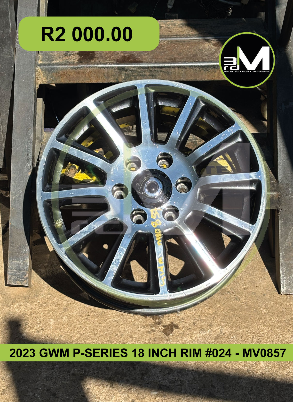 2023 GWM P-SERIES 18 INCH RIMS - MV0858 - Private Seller 2023 GWM P-SERIES 18 INCH RIMS - MV0858 - Private Seller