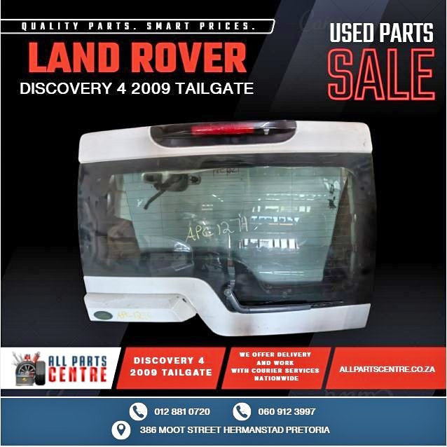 Land Rover Discovery 4 2009 Tailgate - Private Seller Land Rover Discovery 4 2009 Tailgate - Private Seller