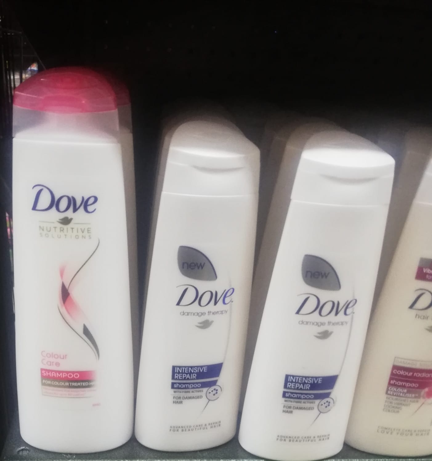 Dove shampoo 