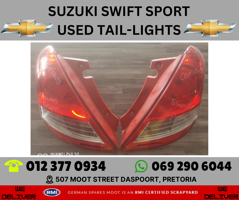 Suzuki Swift Sport Tail-Lights (Used)