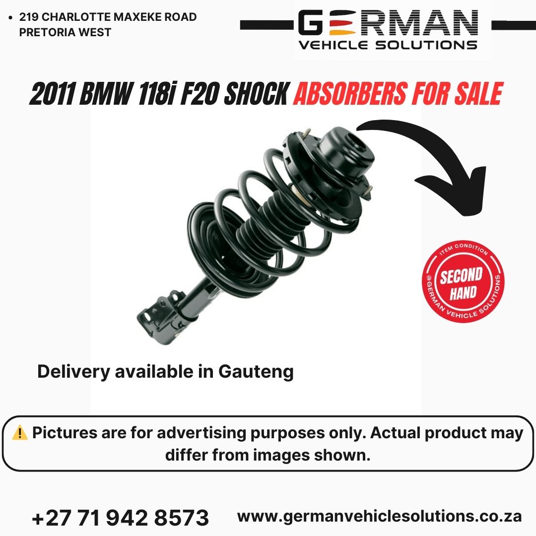 2011 BMW 118i f20 shock absorbers for sale - Private Seller