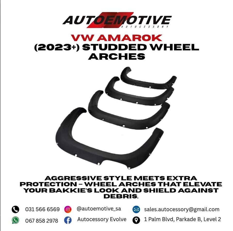 Volkswagen Amarok Studded Wheel Arches