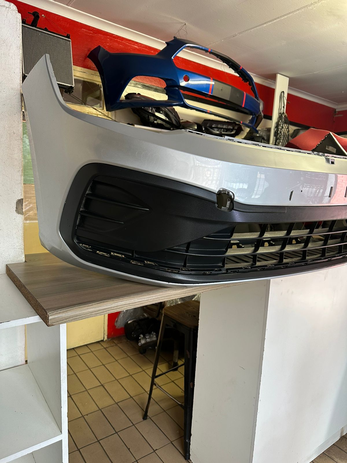 2023 VW POLO 8 SEDAN COMPLETE FRONT BUMPER WITH SPLASH TRAY SUPER CLEAN FOR SALE - Private Seller