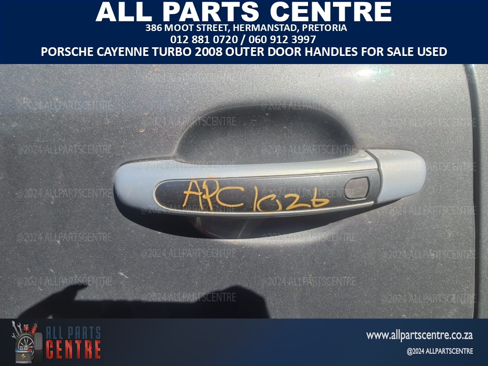 Porsche Cayenne Turbo 2008 outer door handles for sale