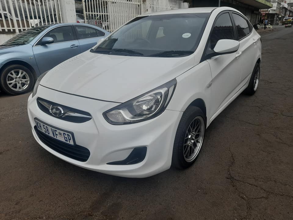 2013 Hyundai Accent 1.6 Fluid 98000km Available Contact Leon on