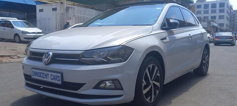 2019 VW POLO 8TSI 1.0 ENGINE  AUTOMATIC,  BEIG/WHITE COLOUR, MILEAGE 54000KM