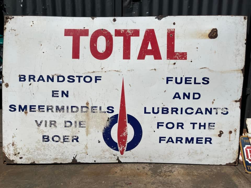 We buy Enamel /  porcelain signs and vintage petrol pumps