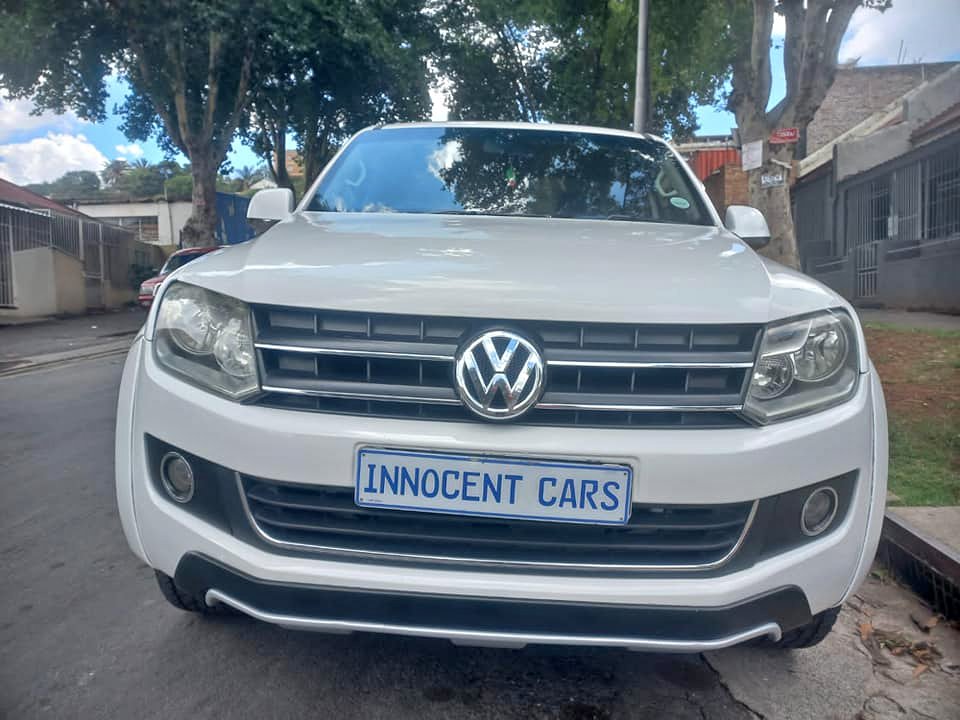2012 VW AMAROK DOUBLE CAB BAKKIE 2.0 TDI DIESEL, MANUAL, WHITE COLOR 2012 VW AMAROK DOUBLE CAB BAKKIE 2.0 TDI DIESEL, MANUAL, WHITE COLOR