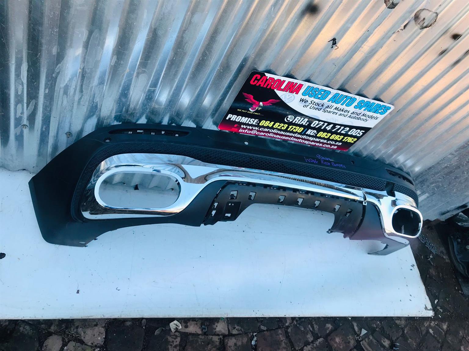 Mercedes Benz W246 B-Class rear/back bumper with chrome - Private Seller Mercedes Benz W246 B-Class rear/back bumper with chrome - Private Seller