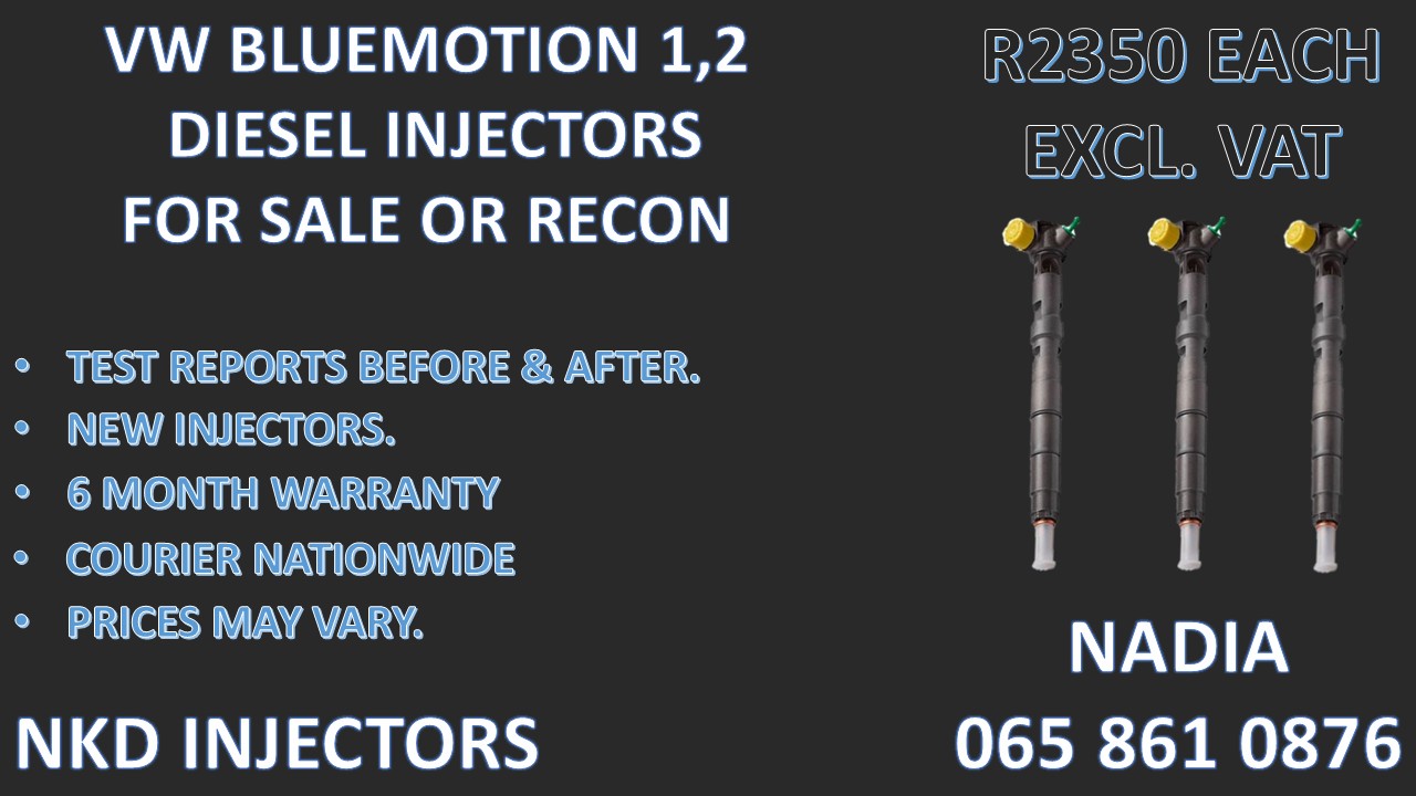 DIESEL INJECTORS FOR SALE FOR VW BLUEMOTION - RELAIBLE - Private Seller DIESEL INJECTORS FOR SALE FOR VW BLUEMOTION - RELAIBLE - Private Seller